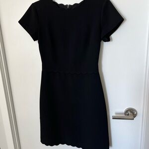 Club Monaco scalloped dress